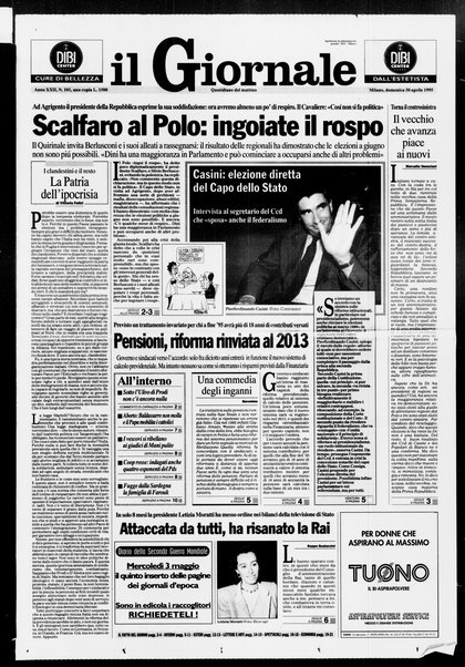 Il giornale : quotidiano del mattino